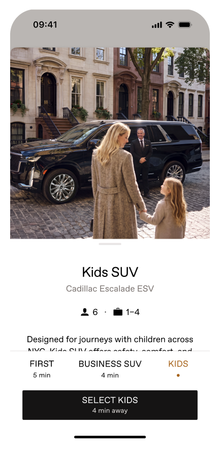 kids suv Screen